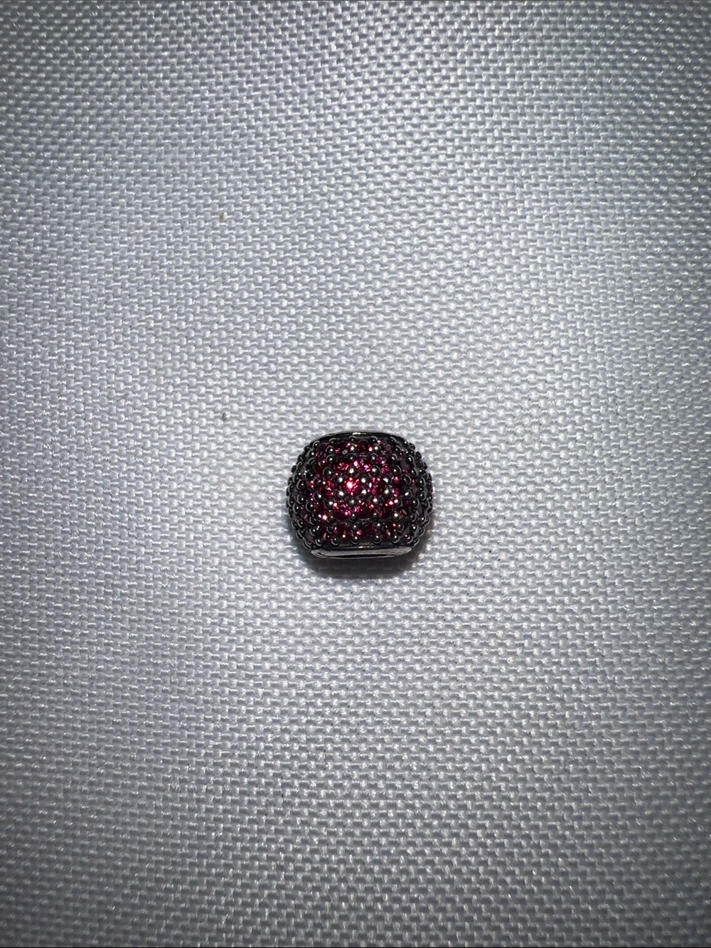 Pandora Silver 925 Pink Pavé Charm Bead